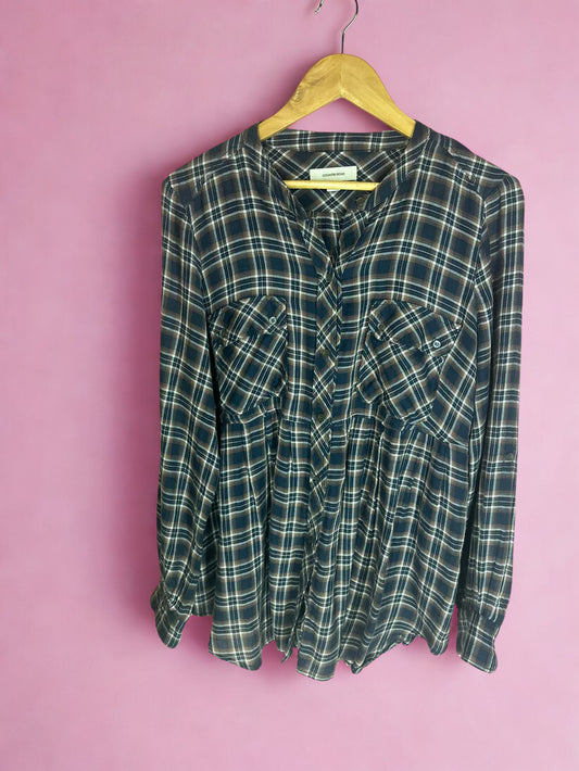 Country Road flannel shirt (L)