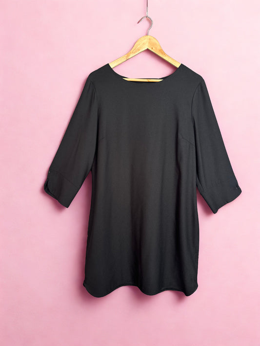 Whistle V back short dress (16)