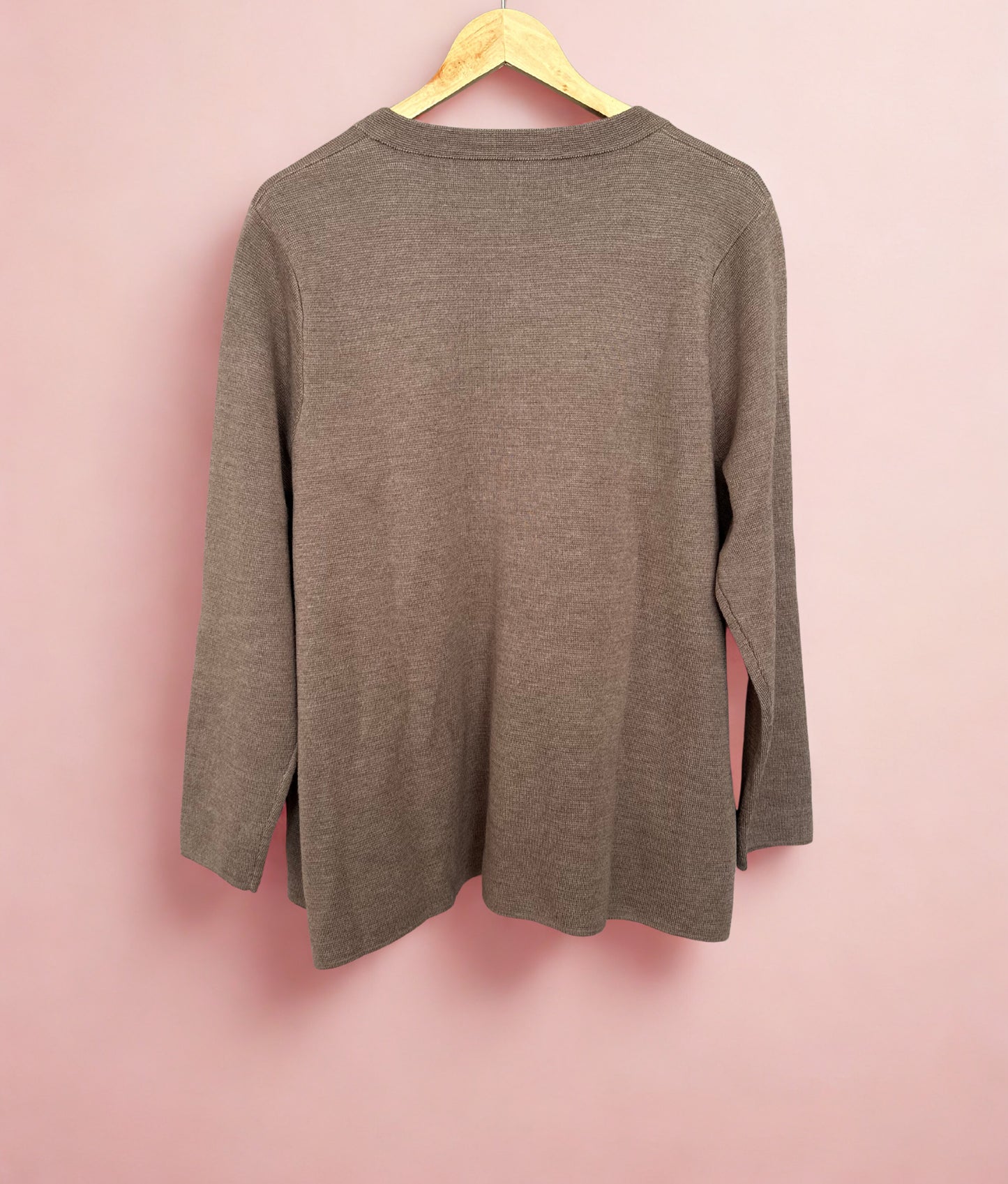 Black Pepper wool cardigan (XL)