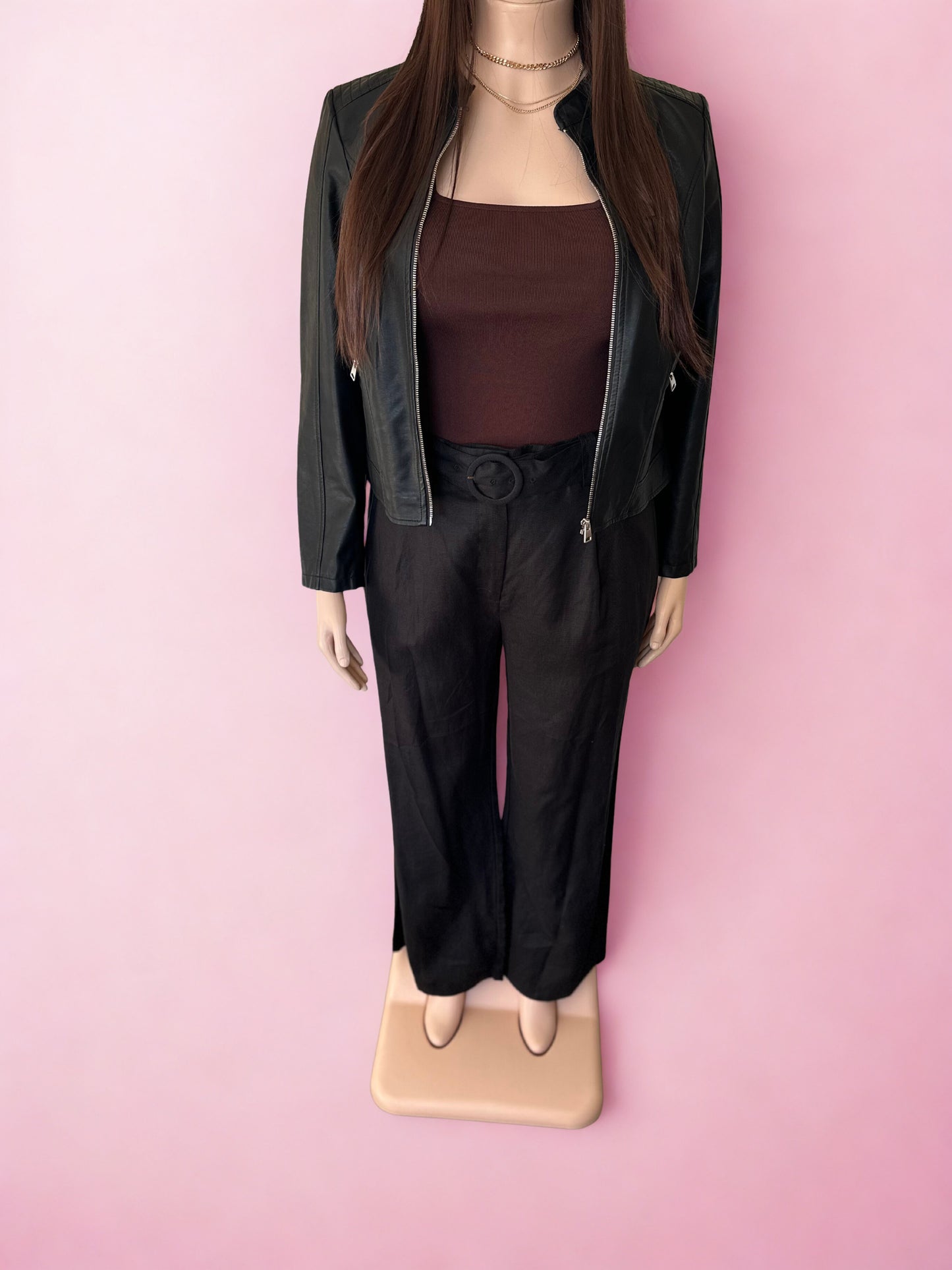 Vero Moda faux leather jacket (XXL)