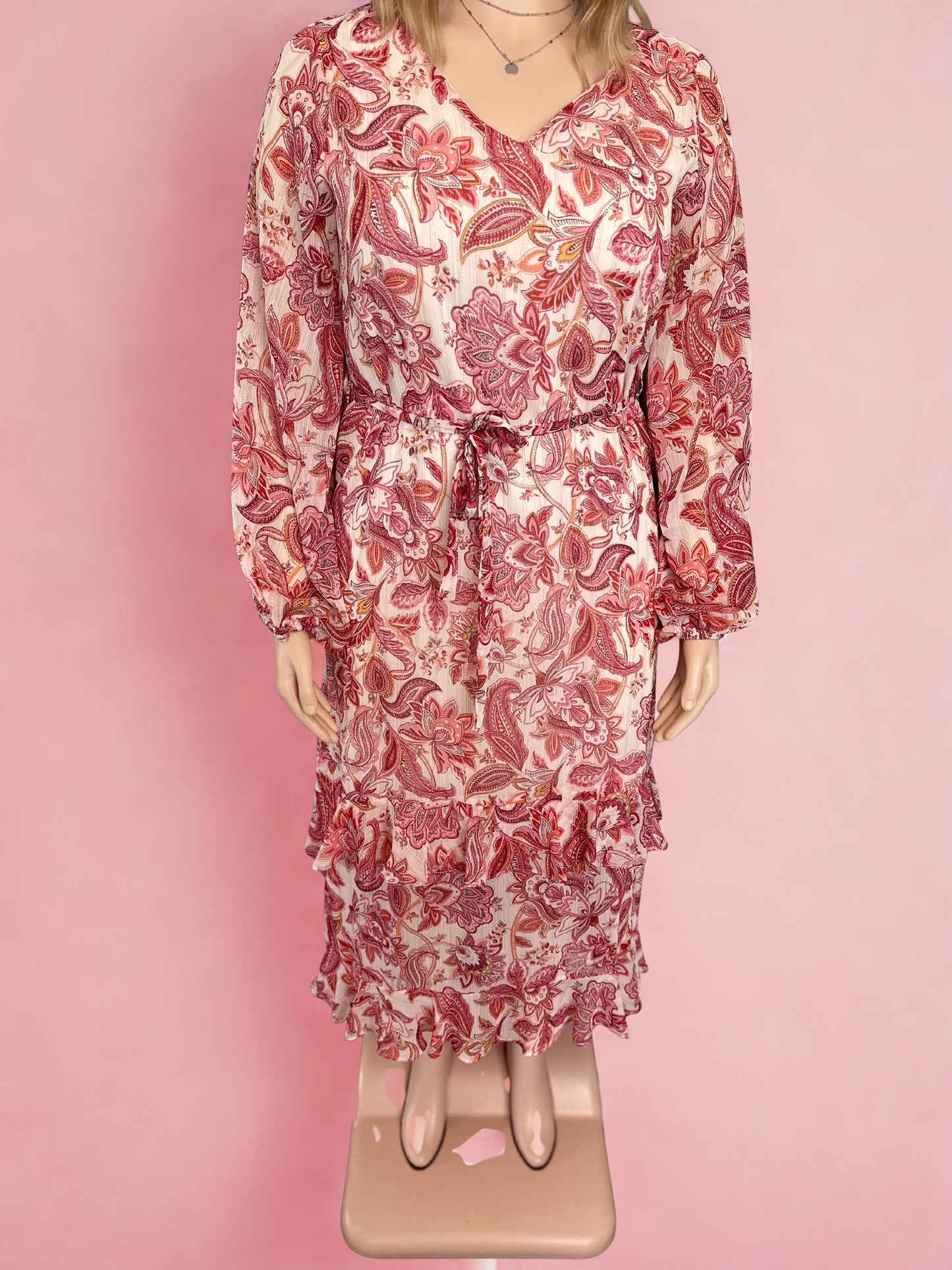 Augustine floral dress (L)