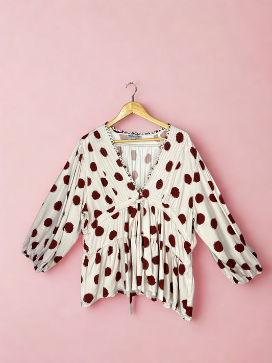 Bohemian Traders blouse (XL)