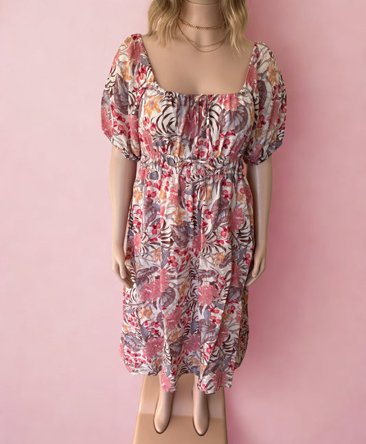 Decjuba Maya Puff Sleeve Dress (18)