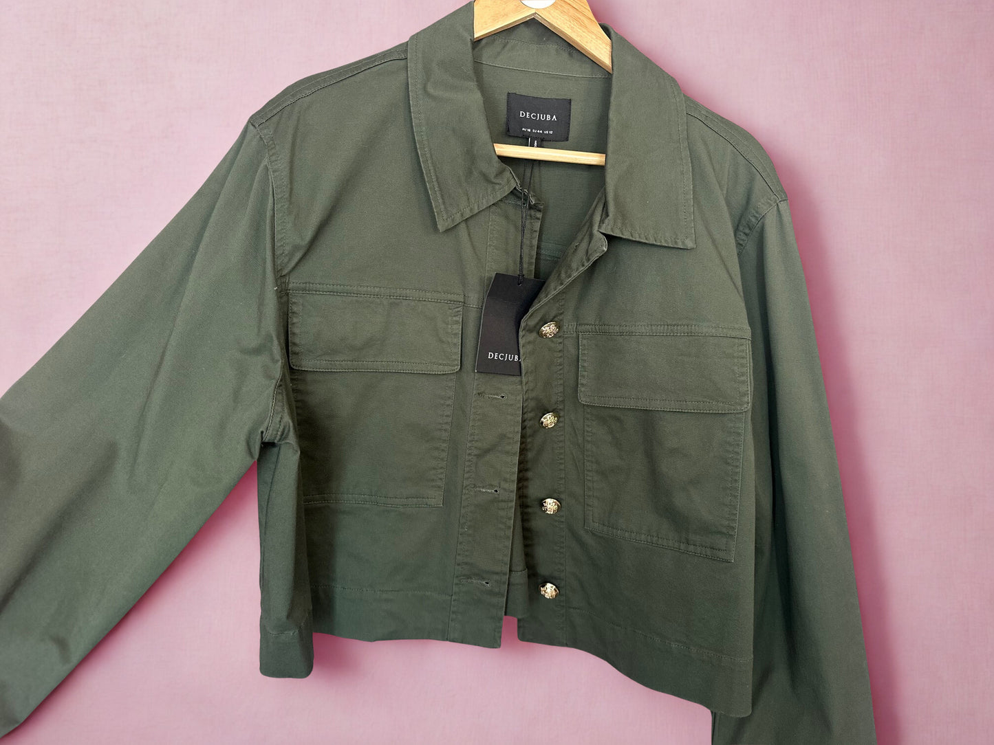 Decjuba cotton utility jacket